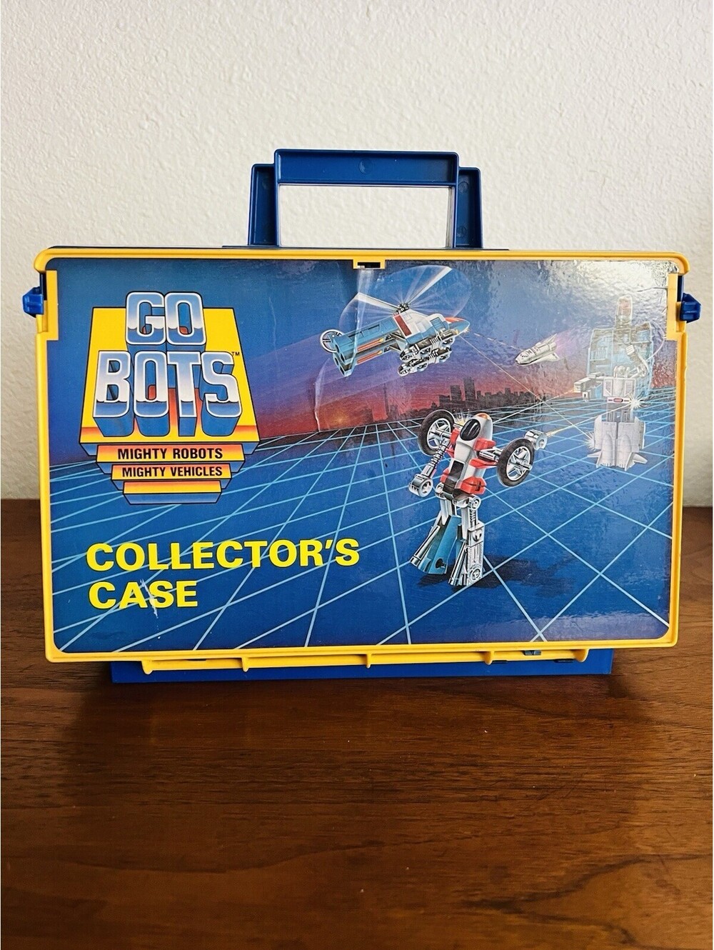 Vintage 1984 Tonka Go Bots Collector Case